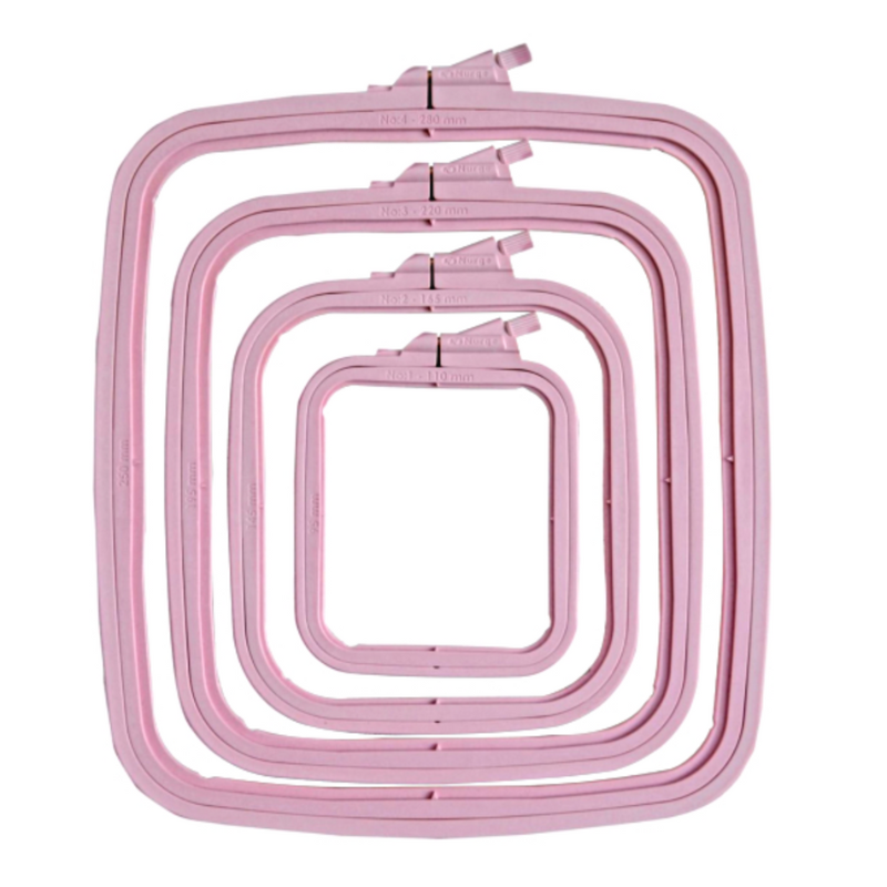 Nurge Rectangular Plastic Hoops