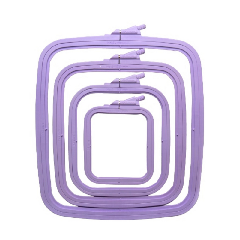 Nurge Rectangular Plastic Hoops